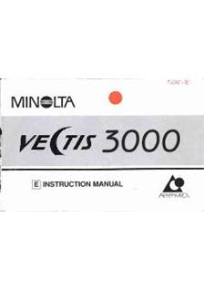 Minolta Vectis 3000 Printed Manual